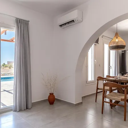 Margarita 3 Bedroom With Private Pool And Sea View Вилла Maragkas